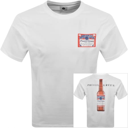 Product image for Pretty Green Cold One T Shirt White