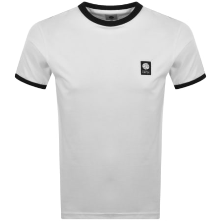 Product image for Pretty Green Melrose Ringer T Shirt White