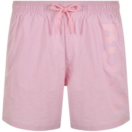 Product image for BOSS Octopus Swim Shorts Bright Pink