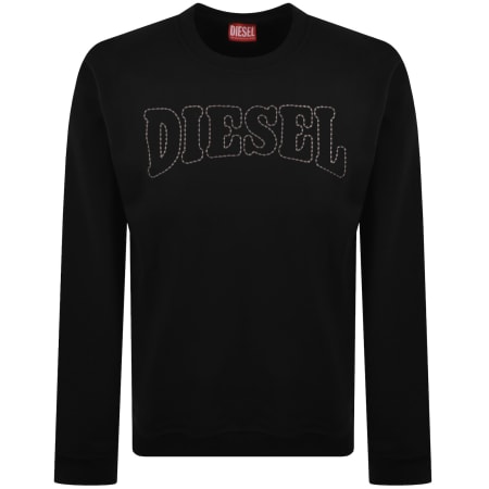 Product image for Diesel S Norm V10 Sweatshirt Black
