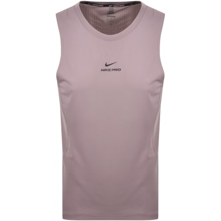 Product image for Nike Pro Dri Fit Logo Vest Light Purple