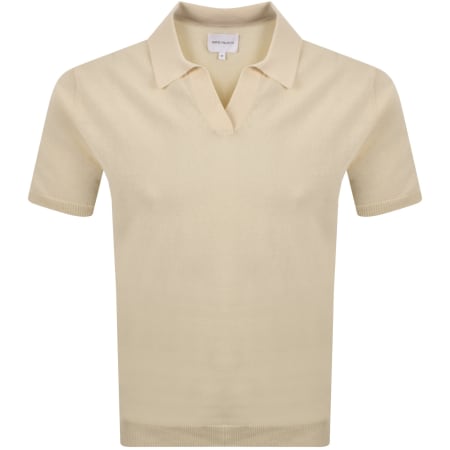 Product image for Norse Projects Anholt Paper Polo Cream