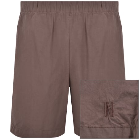 Product image for Norse Projects Aurland Tencel Shorts Brown