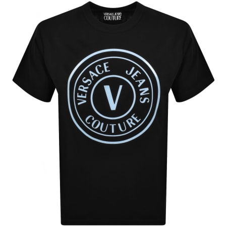 Product image for Versace Jeans Couture Emblem T Shirt Black