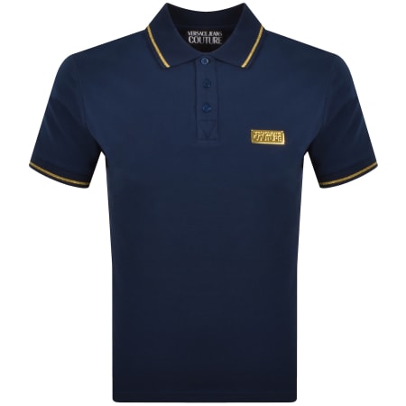 Product image for Versace Jeans Couture Polo T Shirt Blue