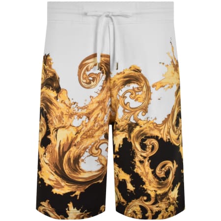Product image for Versace Jeans Couture Wave Baroque Shorts White