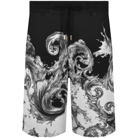 Product image for Versace Jeans Couture Wave Baroque Shorts Black