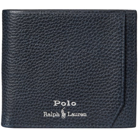 Product image for Ralph Lauren Billfold Leather Wallet Navy