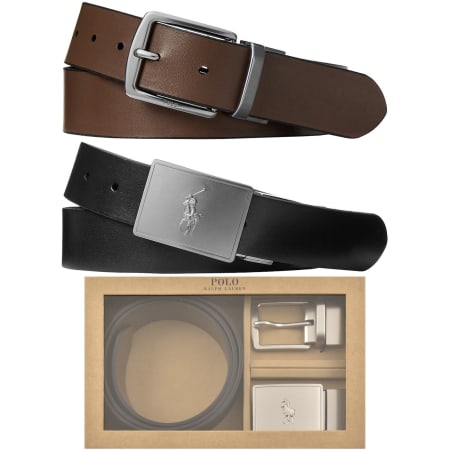 Product image for Ralph Lauren Gift Belt Set Black