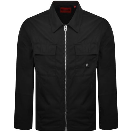 Product image for HUGO Elack Overshirt Black