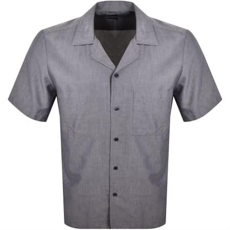 Product image for BOSS Rayer M Short Sleeve Shirt Dark Blue