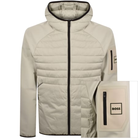 Product image for BOSS Urbanex Hybrid Jacket Cream