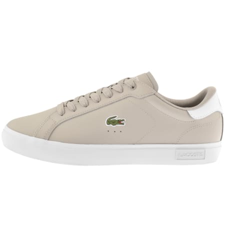 Product image for Lacoste Powercourt 125 2 Trainers Beige