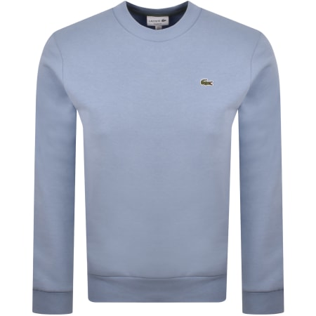 Product image for Lacoste Crew Neck Sweatshirt Blue