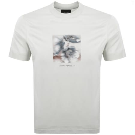 Product image for Emporio Armani Logo T Shirt Off White