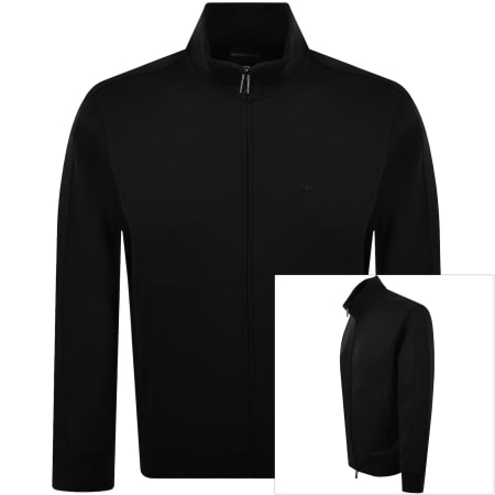 Product image for Emporio Armani Full Zip Sweatshirt Black