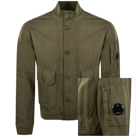 Product image for CP Company Broken Twill Jacket Green