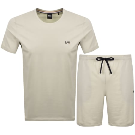 Product image for BOSS Oliver Short Set Beige