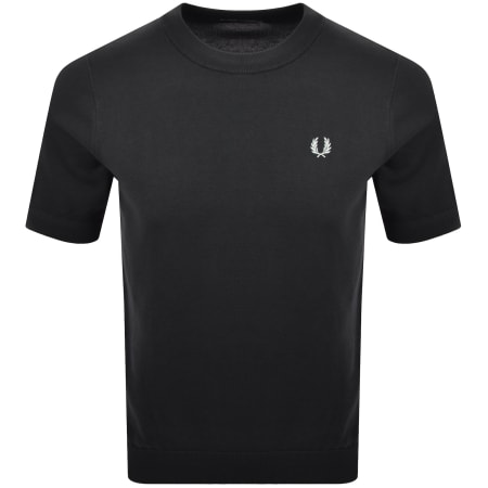 Product image for Fred Perry Knit T Shirt Grey