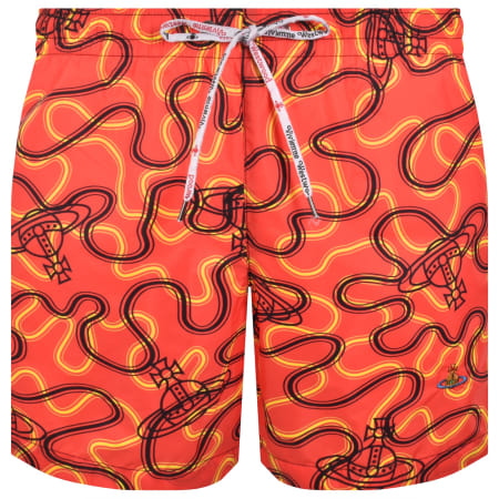 Product image for Vivienne Westwood Wiggle Swim Shorts Red