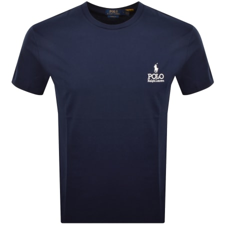Product image for Ralph Lauren Classic Fit T Shirt Navy