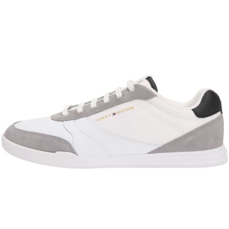 Product image for Tommy Hilfiger Leather Trainers White