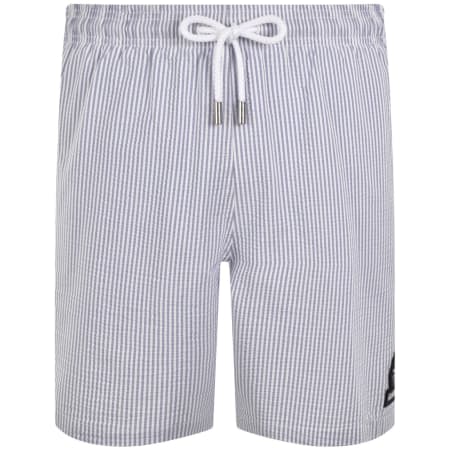 Product image for Sandbanks Seersucker Swim Shorts Navy