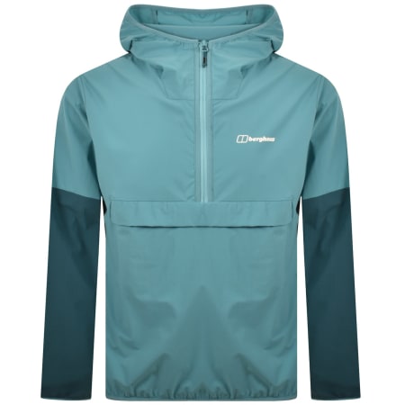 Product image for Berghaus Wandermoor Wind Smock Jacket Blue