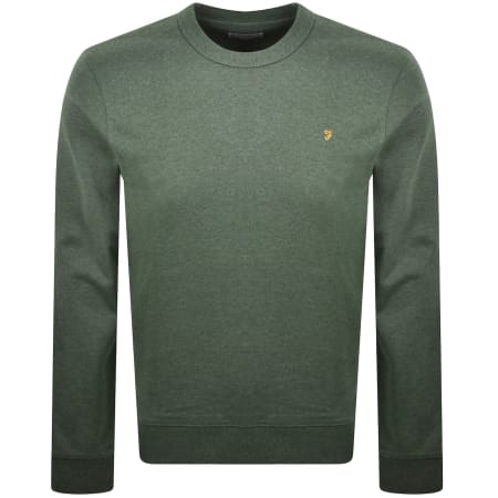 Product image for Farah Hemming Sweatshirt Rosemary Green