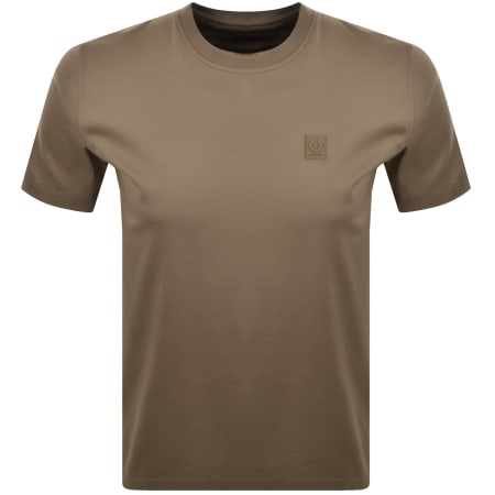 Product image for Belstaff Steel T Shirt Dusty Taupe Brown