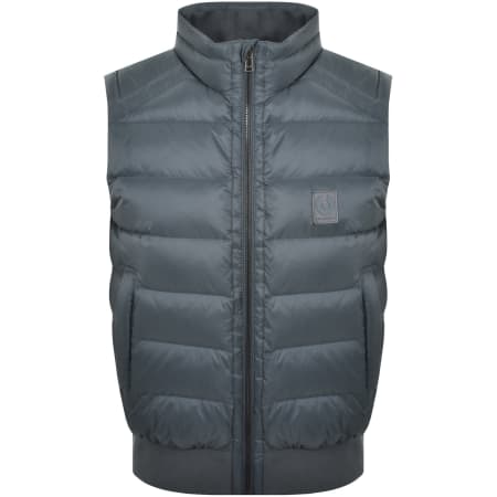 Product image for Belstaff Compound Gilet Petrol Blue