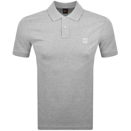 Product image for BOSS Passenger Polo T Shirt Grey