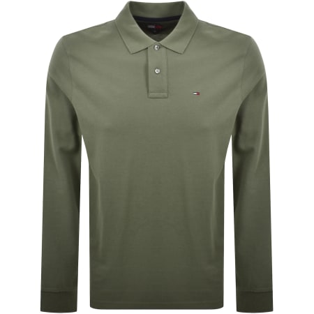 Product image for Tommy Jeans Essential Polo T Shirt Green