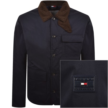 Product image for Tommy Hilfiger Surplus Padded Barn Jacket Navy