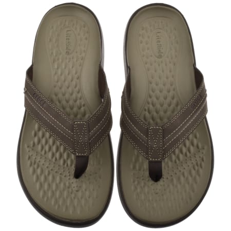 Product image for Crocs Yukon Vista II Flip Flops Brown