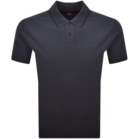 Product image for BOSS Phoenix Polo T Shirt Dark Blue