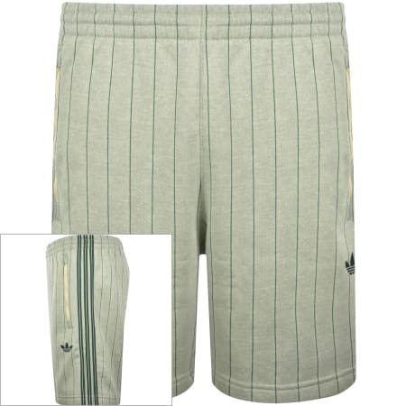 Product image for adidas Originals Pinstripe Shorts Green