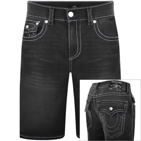 Product image for True Religion Bobby Flap Big T Shorts Black