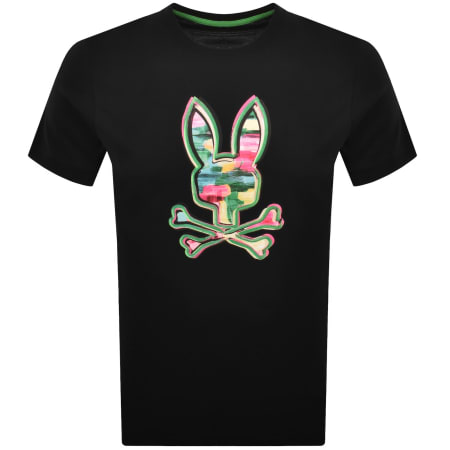 Product image for Psycho Bunny Nate Graphic T Shirt Black
