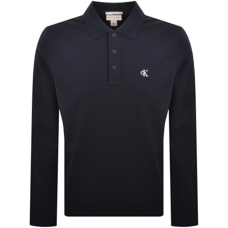 Product image for Calvin Klein Jeans Polo Sweatshirt Navy