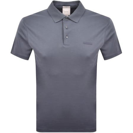 Product image for Calvin Klein Supima Cotton Polo Blue
