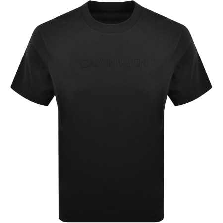 Product image for Calvin Klein Jeans Front Logo T Shirt Black