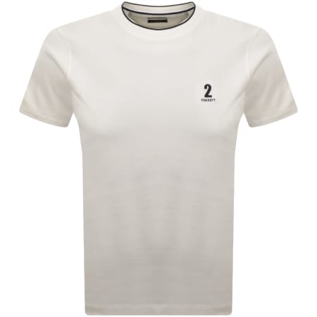 Product image for Hackett Heritage Number T Shirt Off White