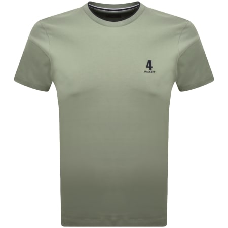 Product image for Hackett Heritage Number T Shirt Green