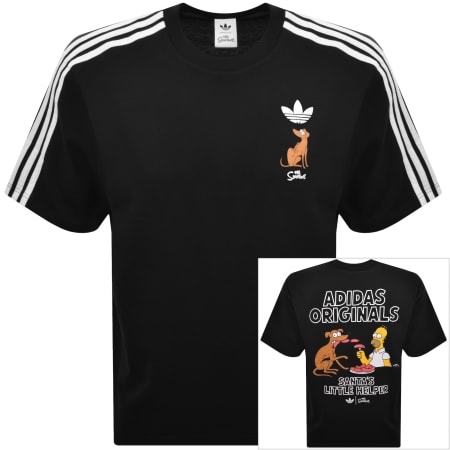Product image for adidas Originals X The Simpsons T Shirt Black