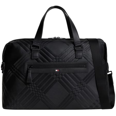 Product image for Tommy Hilfiger Textured Duffle Bag Black