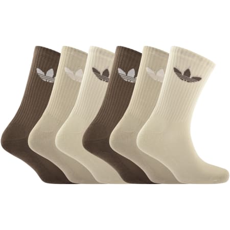 Product image for adidas Originals 6 Pack Crew Socks