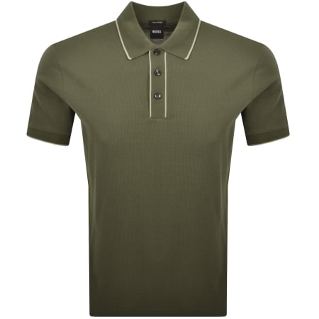 Product image for BOSS H Parlay 81 Polo Green