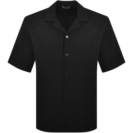 Product image for BOSS Lars Short Sleeve Shirt Black