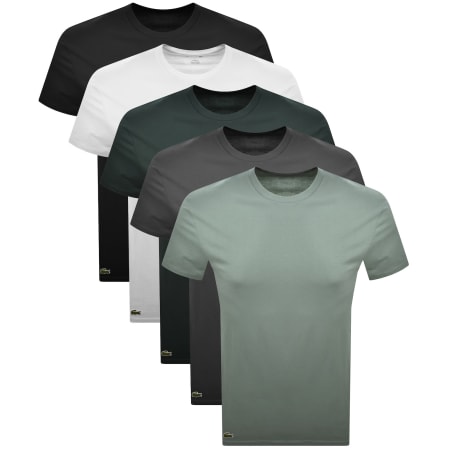 Product image for Lacoste Slim Fit 5 Pack T Shirts